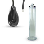 eGrip Electric Penis Pump with Premium Hose | 9 or 12 Inch Length, 1.50-2.50" Diameter WIDE FLANGE Cylinder