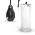 eGrip Electric Handle Penis Pump with Premium Hose | 9 or 12 Inch Length, 1.35-3.70 Inch Diameter Cylinder