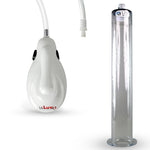 eGrip Electric Quick-Release Penis Pump | 9 or 12 Inch Length WIDE FLANGE Cylinder | 1.50-2.50"