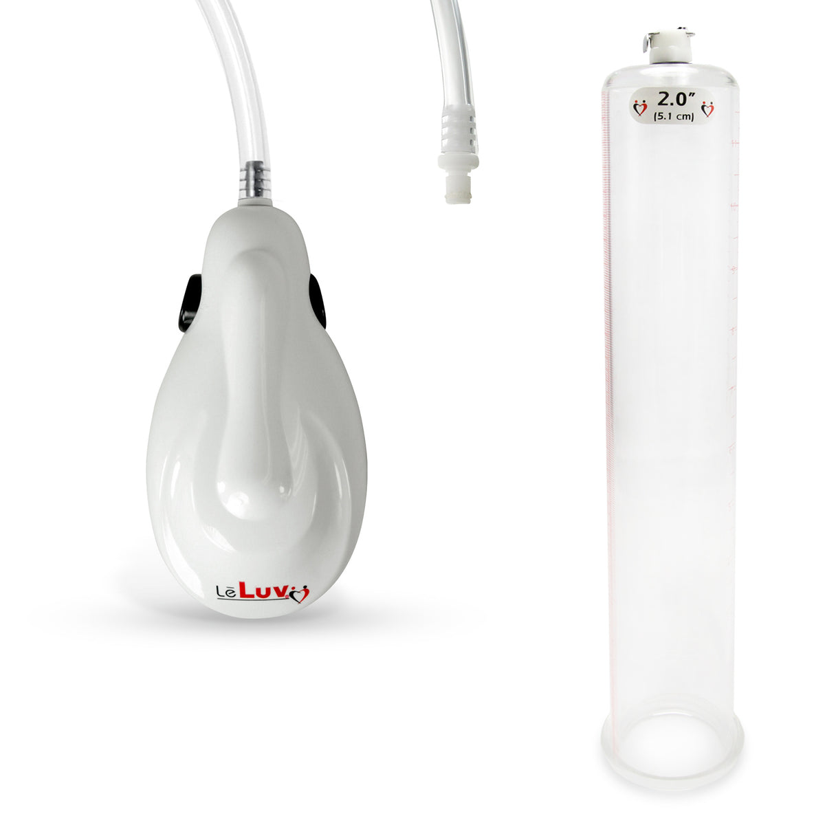 eGrip Electric Quick-Release Penis Pump | 9 or 12 Inch Length, 1.35-3.70 Inch Diameter