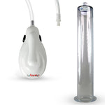 eGrip Electric Quick-Release Penis Pump | 9 or 12 Inch Length WIDE FLANGE Cylinder | 1.50-2.50"