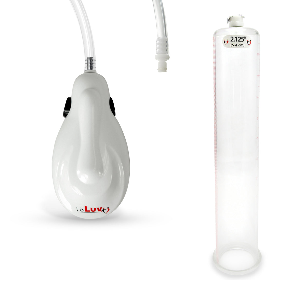 eGrip Electric Quick-Release Penis Pump | 9 or 12 Inch Length, 1.35-3.70 Inch Diameter