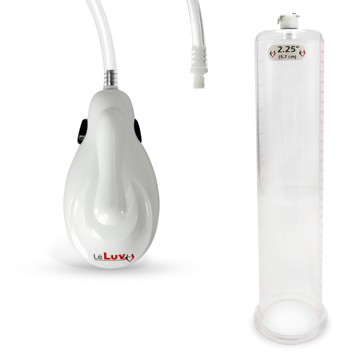 eGrip Electric Quick-Release Penis Pump | 9 or 12 Inch Length, 1.35-3.70 Inch Diameter