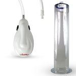 eGrip Electric Quick-Release Penis Pump | 9 or 12 Inch Length WIDE FLANGE Cylinder | 1.50-2.50"