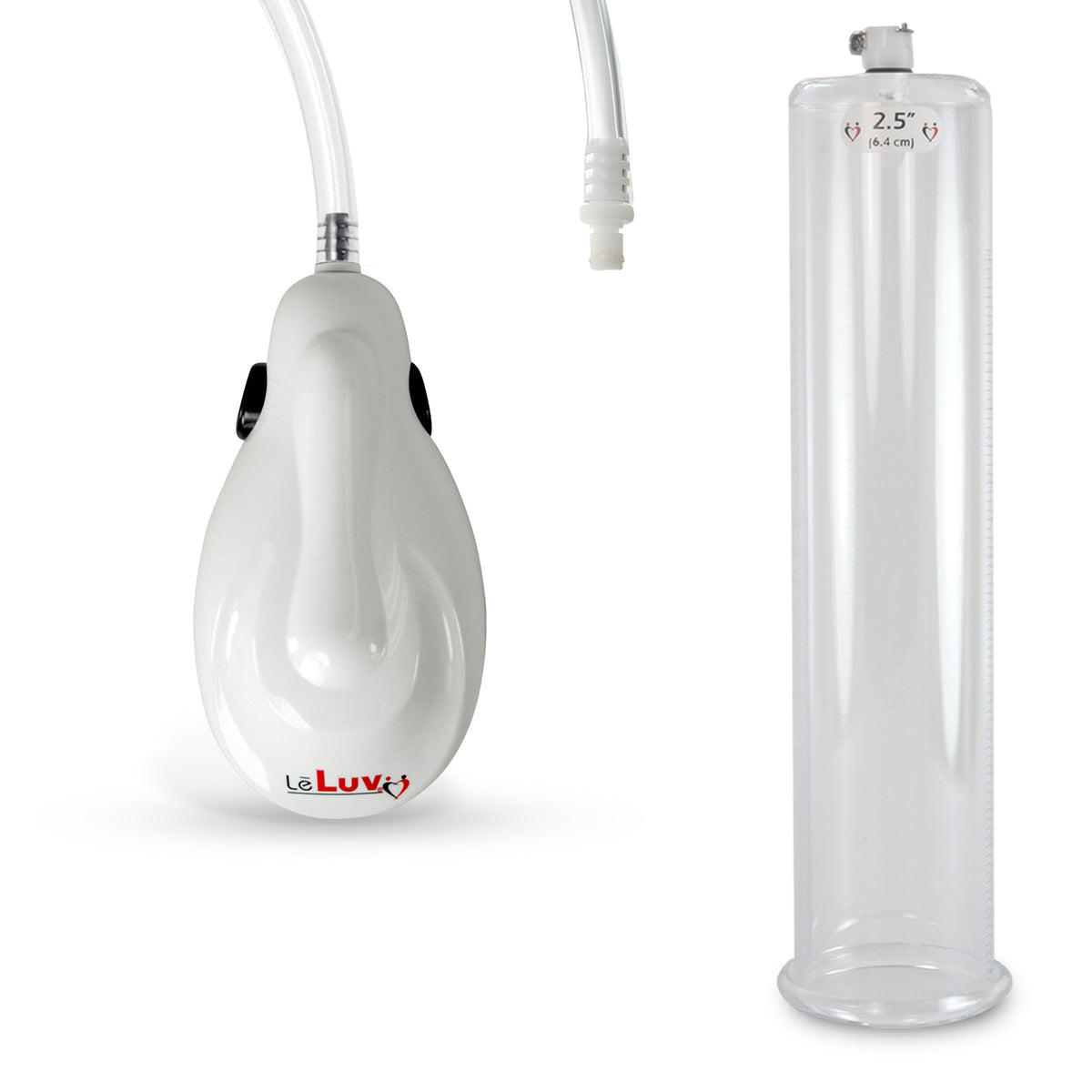 eGrip Electric Quick-Release Penis Pump | 9 or 12 Inch Length, 1.35-3.70 Inch Diameter