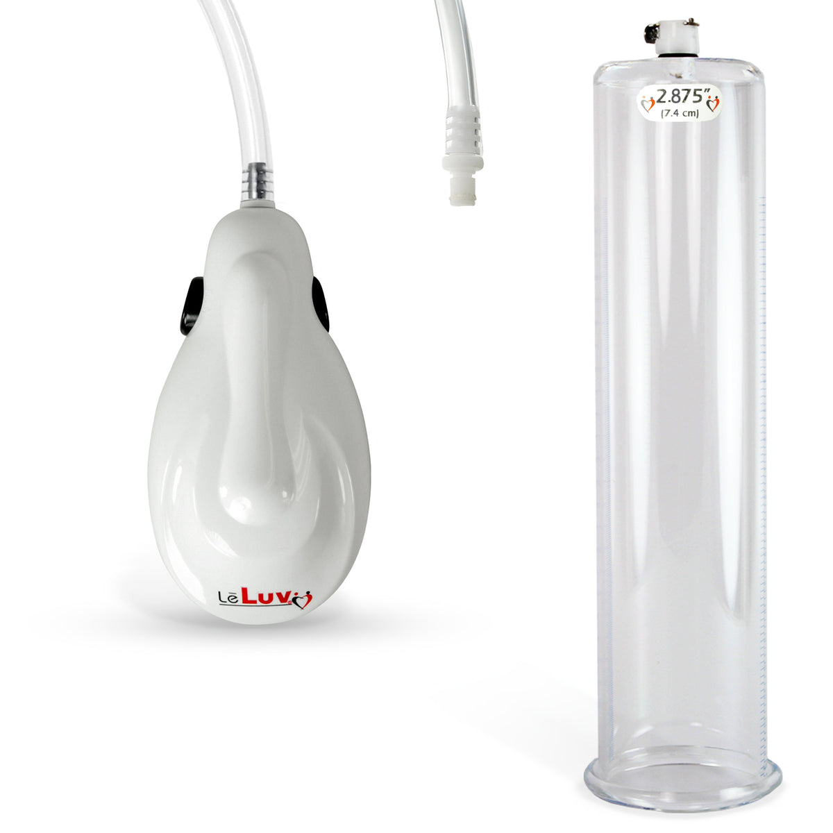 eGrip Electric Quick-Release Penis Pump | 9 or 12 Inch Length, 1.35-3.70 Inch Diameter