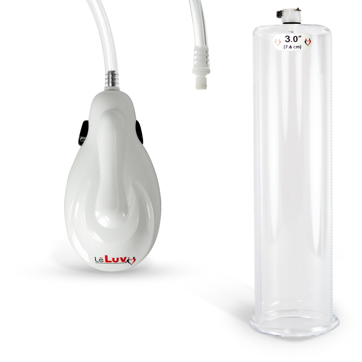 eGrip Electric Quick-Release Penis Pump | 9 or 12 Inch Length, 1.35-3.70 Inch Diameter