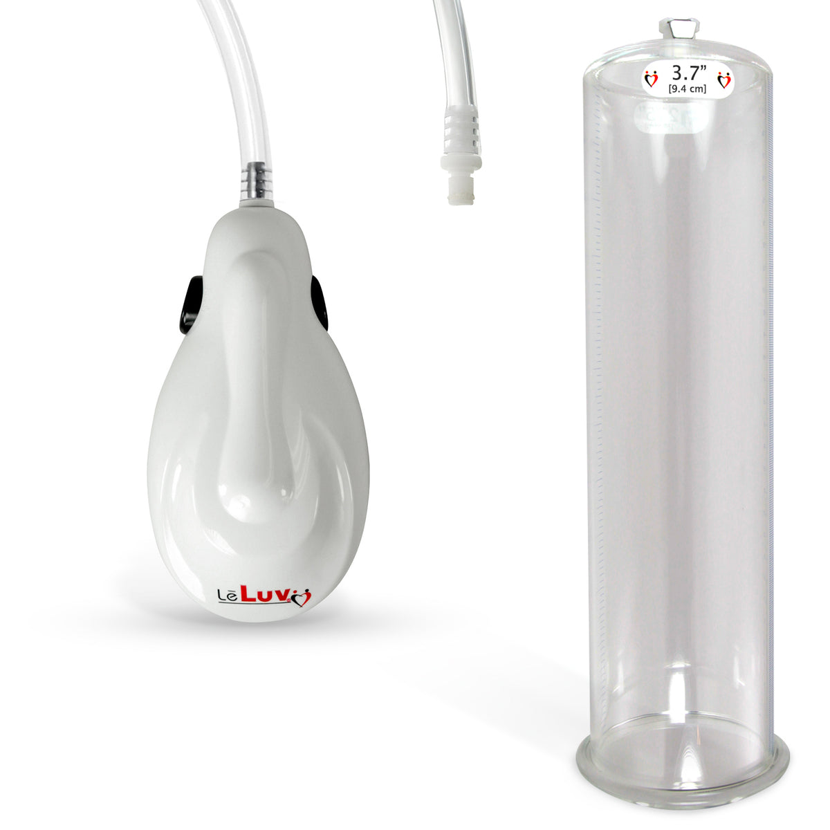 eGrip Electric Quick-Release Penis Pump | 9 or 12 Inch Length, 1.35-3.70 Inch Diameter