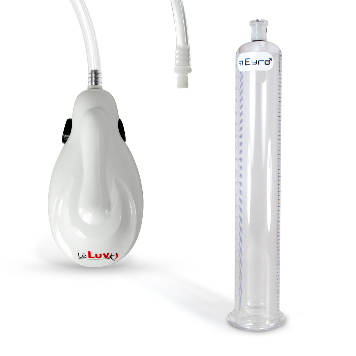 eGrip Electric Quick-Release Penis Pump | 9 or 12 Inch Length, 1.35-3.70 Inch Diameter