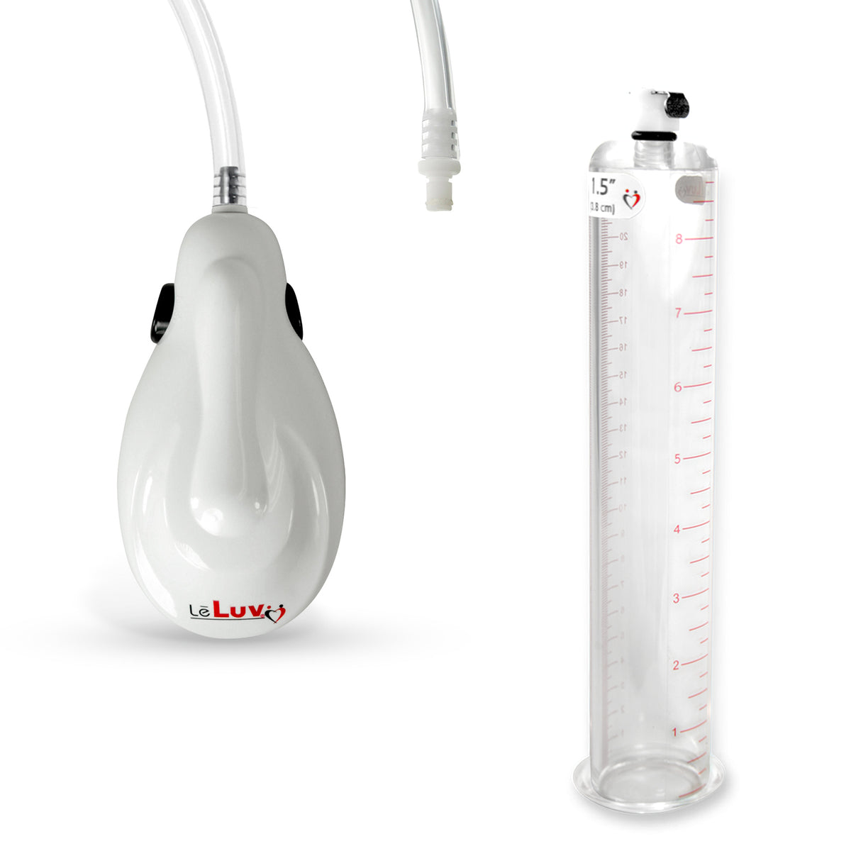 eGrip Electric Quick-Release Penis Pump | 9 or 12 Inch Length, 1.35-3.70 Inch Diameter