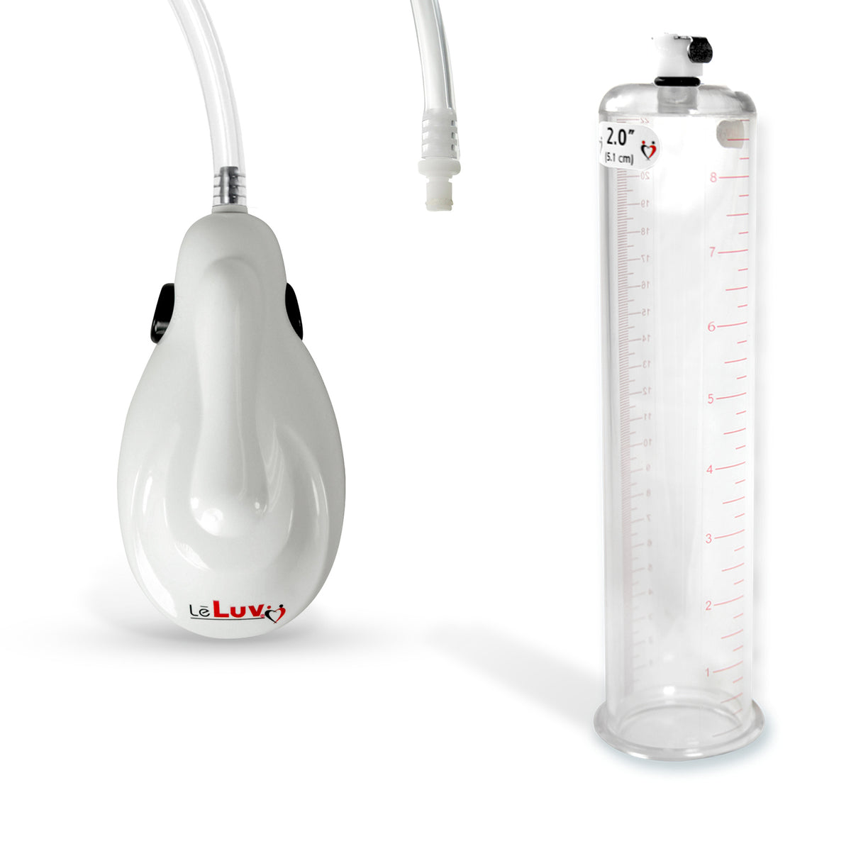 eGrip Electric Quick-Release Penis Pump | 9 or 12 Inch Length, 1.35-3.70 Inch Diameter
