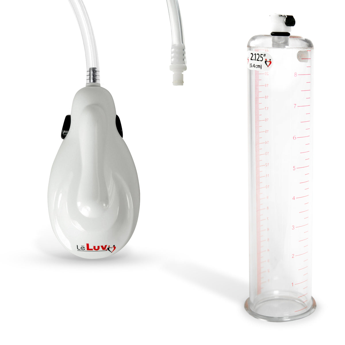 eGrip Electric Quick-Release Penis Pump | 9 or 12 Inch Length, 1.35-3.70 Inch Diameter