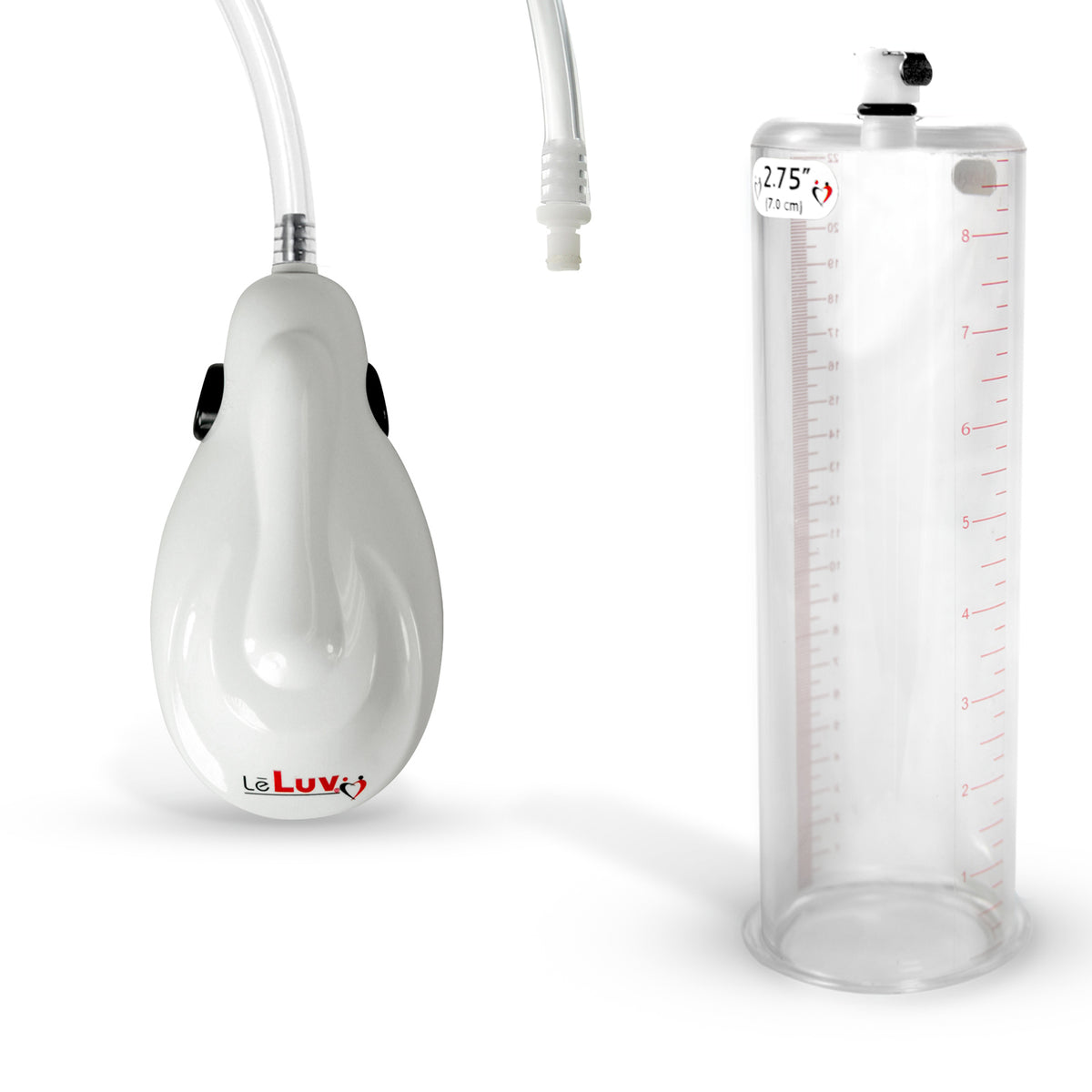 eGrip Electric Quick-Release Penis Pump | 9 or 12 Inch Length, 1.35-3.70 Inch Diameter