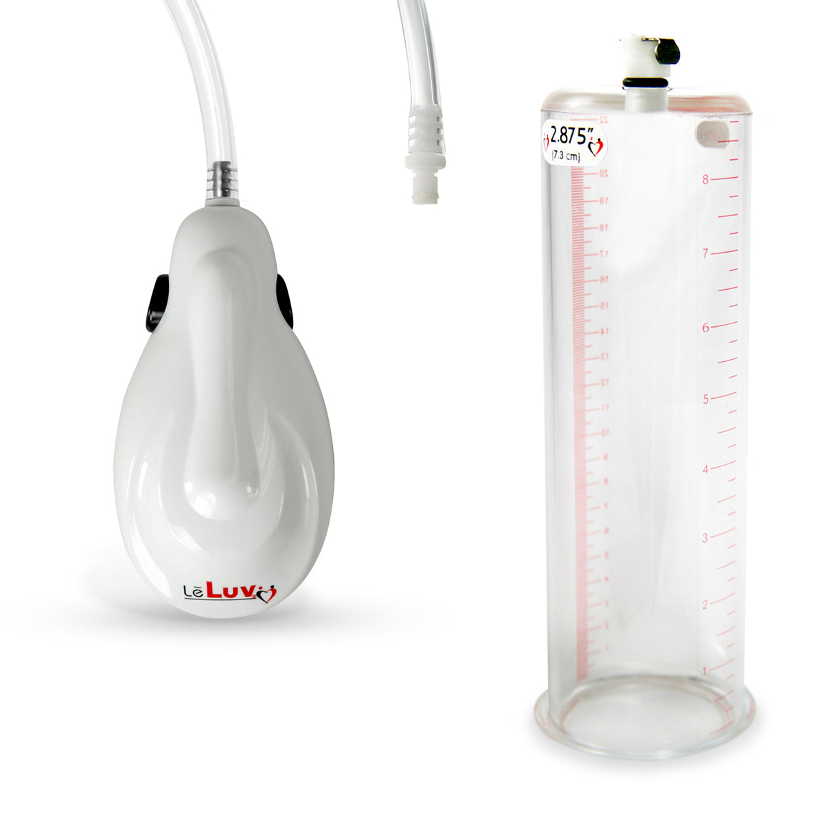 eGrip Electric Quick-Release Penis Pump | 9 or 12 Inch Length, 1.35-3.70 Inch Diameter