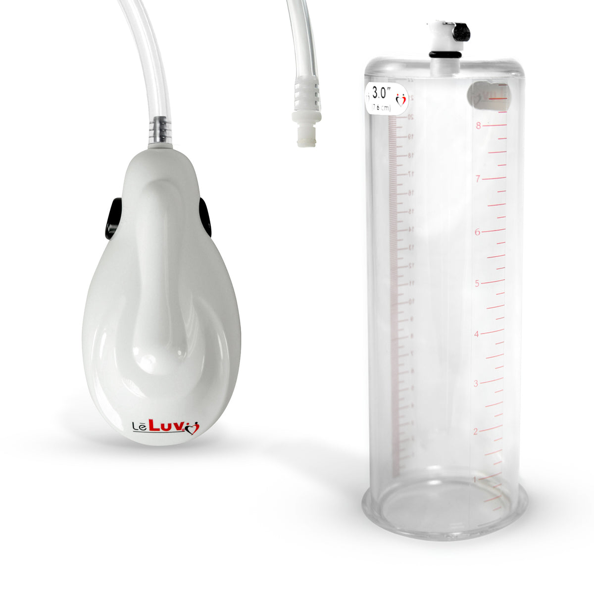 eGrip Electric Quick-Release Penis Pump | 9 or 12 Inch Length, 1.35-3.70 Inch Diameter