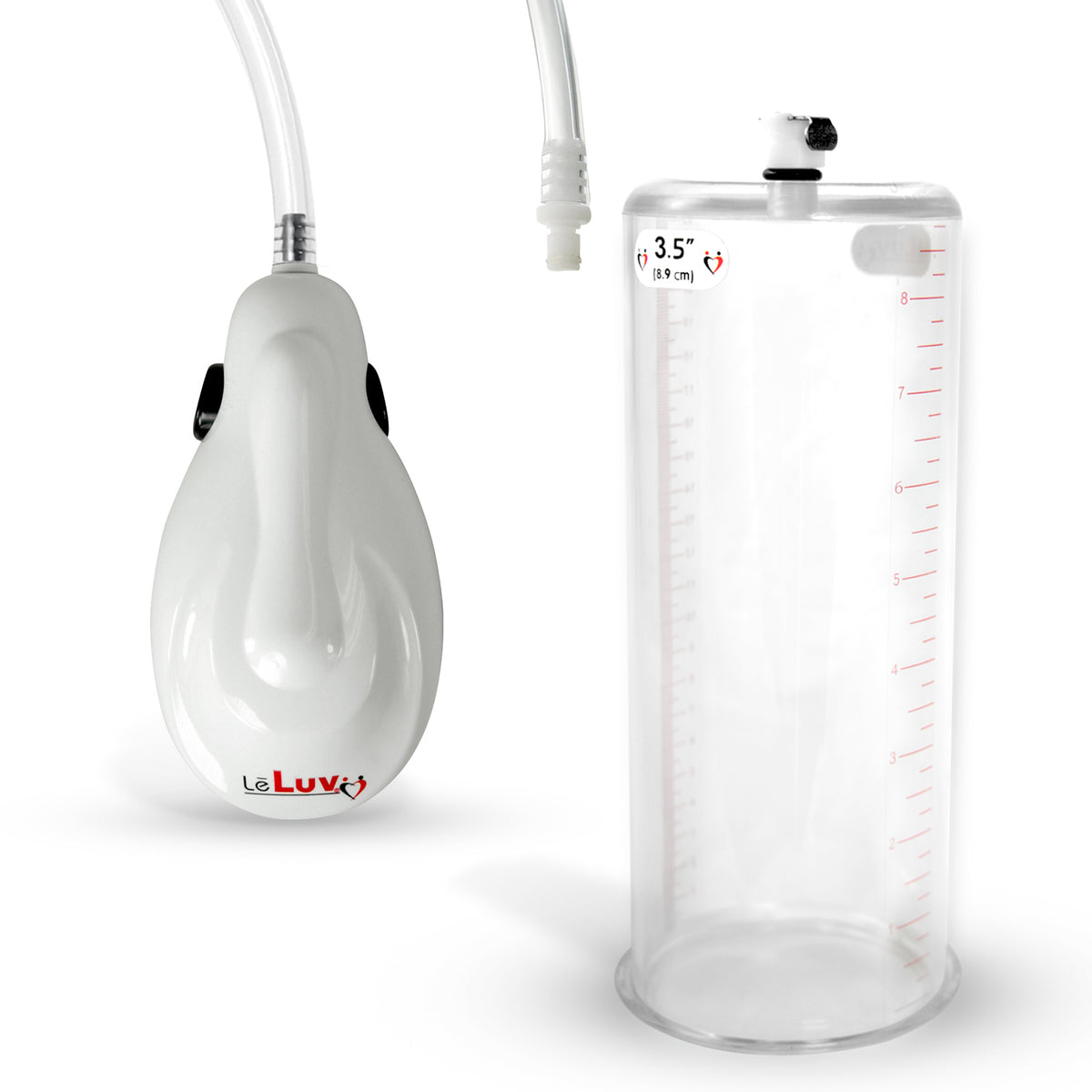 eGrip Electric Quick-Release Penis Pump | 9 or 12 Inch Length, 1.35-3.70 Inch Diameter