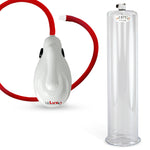 eGrip Electric Handle Penis Pump with Premium Hose | 9 or 12 Inch Length, 1.35-3.70 Inch Diameter Cylinder