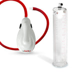 eGrip Electric Handle Penis Pump with Premium Hose | 9 or 12 Inch Length, 1.35-3.70 Inch Diameter Cylinder