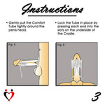 LeLuv EasyMAX Gold Spring-Loaded Penis Extender | 8.9 Inch Maximum Length!