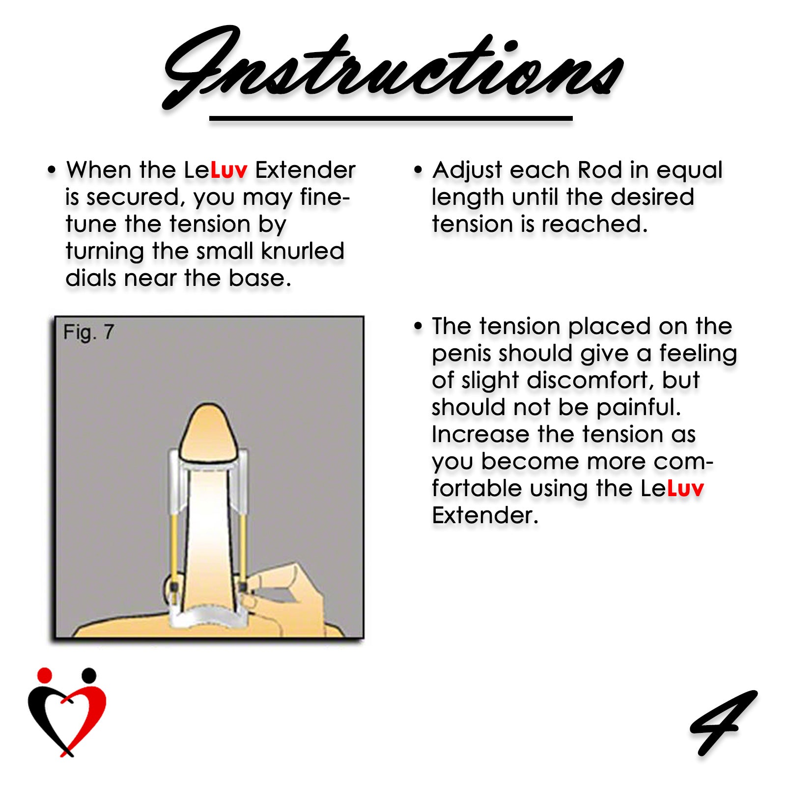 LeLuv EasyMAX Gold Spring-Loaded Penis Extender | 8.9 Inch Maximum Length!