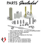 LeLuv EasyMAX Gold Spring-Loaded Penis Extender | 8.9 Inch Maximum Length!
