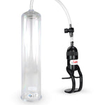 LeLuv Penis Pump EasyOp - Zgrip Handle, Clear Hose, 12" x 2.5" Cylinder Basic GOOD Kit