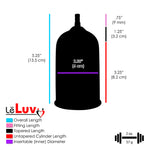 EasyOp Glans Vacuum Pump | TGrip ZGrip BGrip Handle + Penis Head Cylinder with Sleeve Options