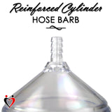 LeLuv EasyOp Bgrip Handle Penis Pump | 2.25" Diameter x 9" Inside Length Clear Cylinder