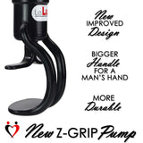 Penis Pump MASTER GAUGE ZGrip Handle 2.4 Inch Diameter