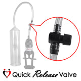 Valve for Vacuum Pumps EasyOp Replacement Quick Release 1/4" Barbed