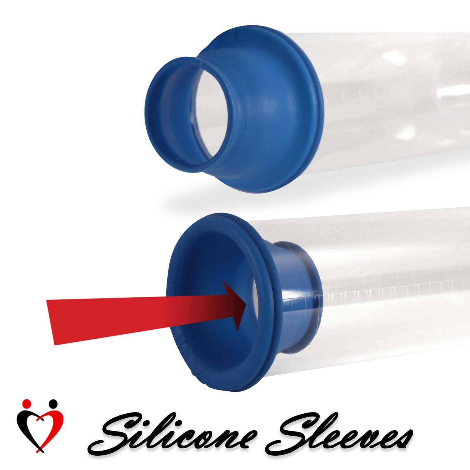 LeLuv BEST Easyop Penis Pump | Bgrip with Slippery Silicone Hose Upgrade + 3 Sleeves | Choose Color