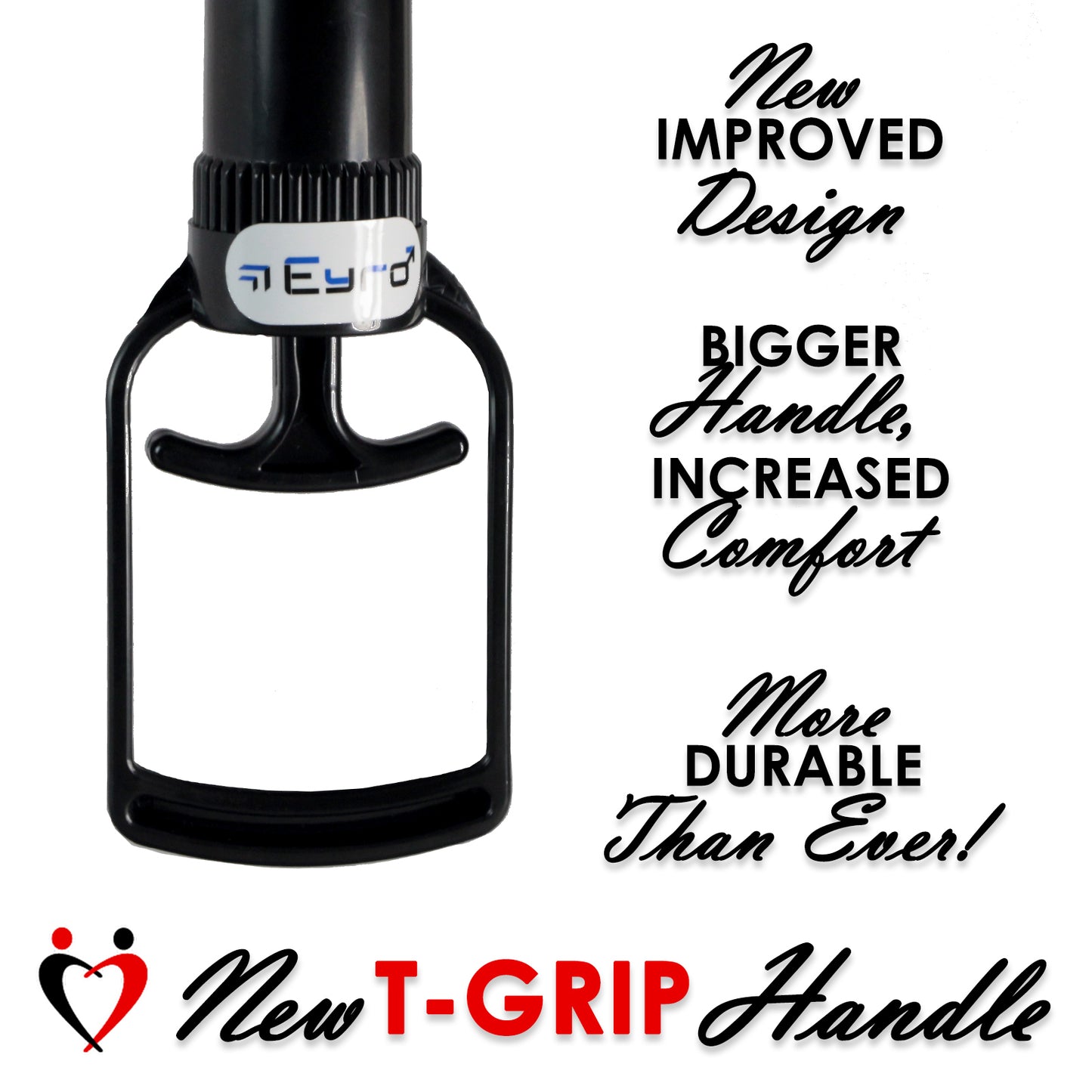 EasyOp Tgrip Handle With QR Valve for Vacuum Pumps