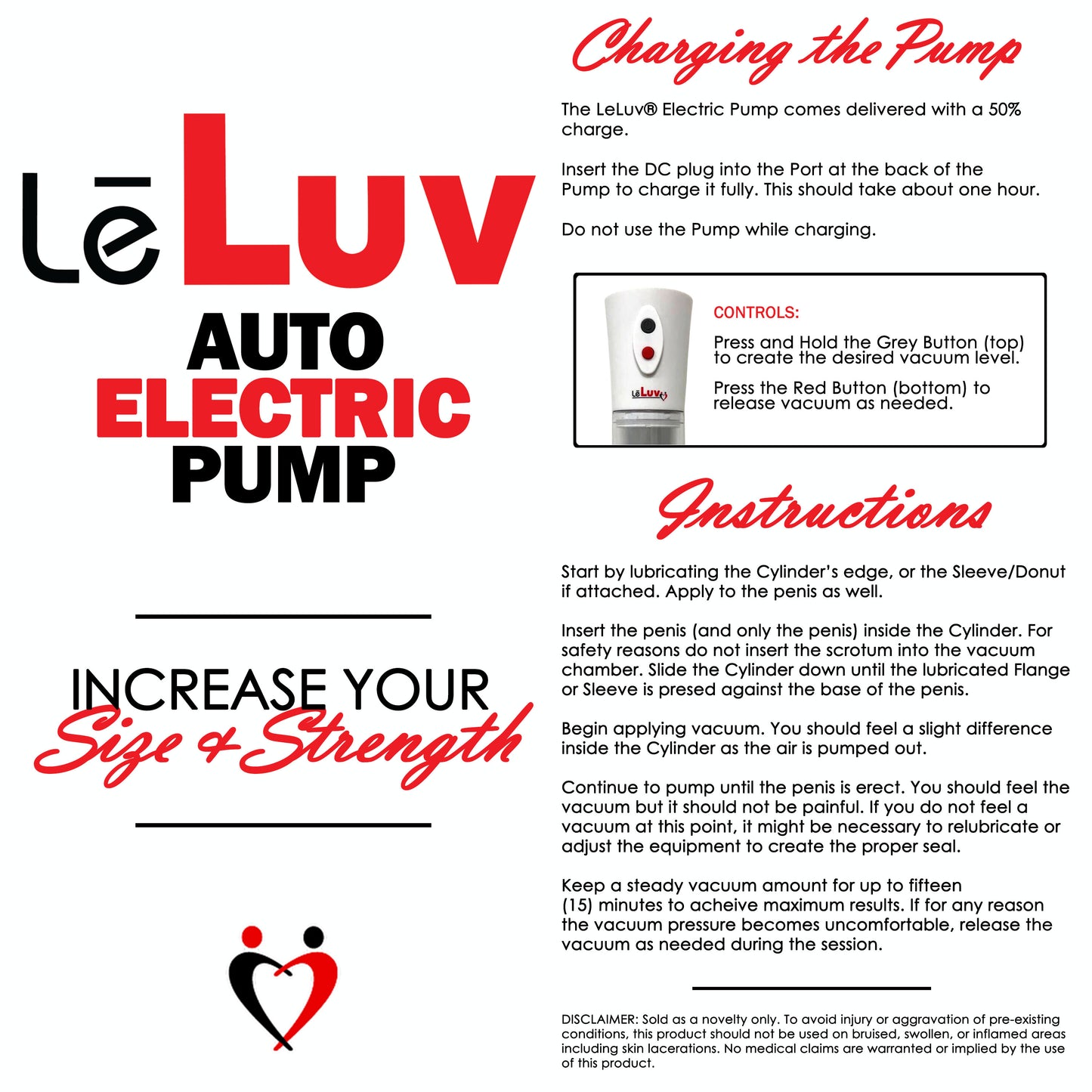 Replacement Cylinder for Eros USB-Powered Electric Penis Pump
