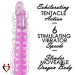 Flexible Vibrator FIERY DRAGON Tentacle Bendable G-spot