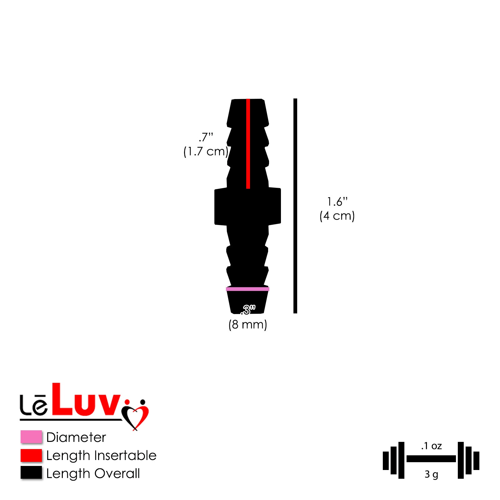 Quick-Release Vacuum Fitting 1/4" Barbed Male-to-Male