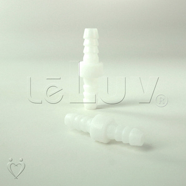 Quick-Release Vacuum Fitting 1/4" Barbed Male-to-Male