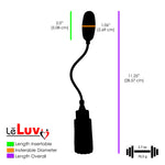 Wand Multispeed Vibrator Bullet Tipped