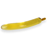 LeLuv Mini Banana Curved Glass Dildo