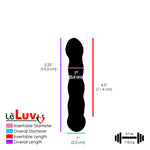 Glass Dildo Bulb Shaft Bulb Tilted Head Bulb Base