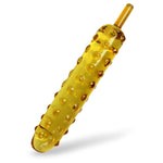 LeLuv Mini Corn on the Cob Nubby Glass Dildo