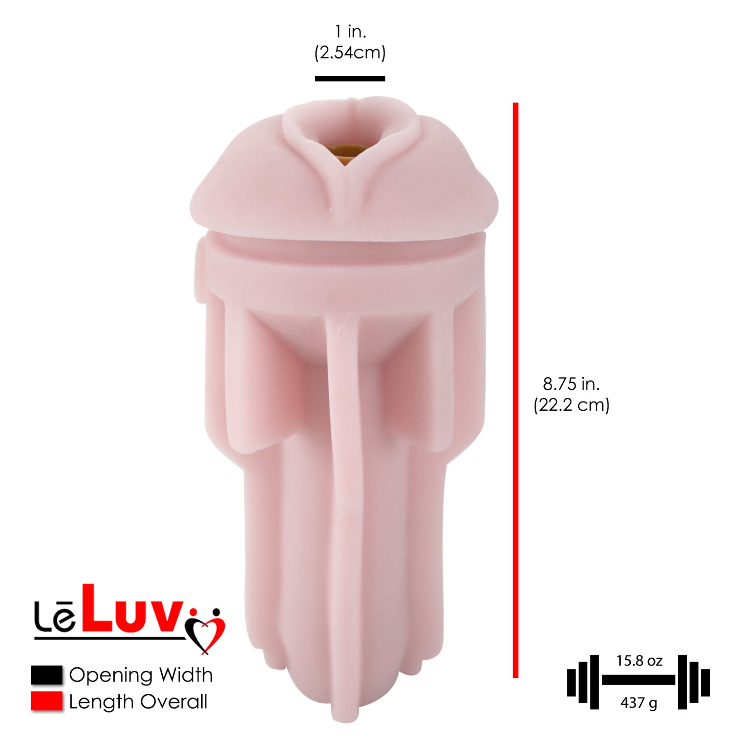 Vibrating Replacement Realistic Vagina Sleeve for Male Masturbators