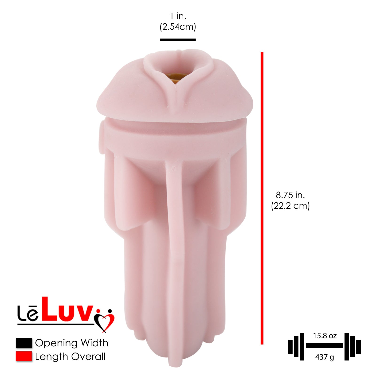 Vibrating Replacement Realistic Vagina Sleeve for Male Masturbators