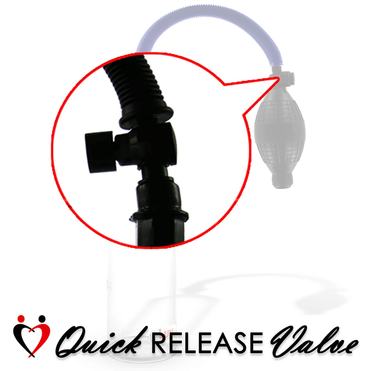 LeLuv BEST EasyOp Penis Pump | Bgrip with Slippery Silicone Hose Upgrade | Choose Color