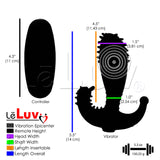 Prostate Massager Multispeed Vibrator Soft G-Spot