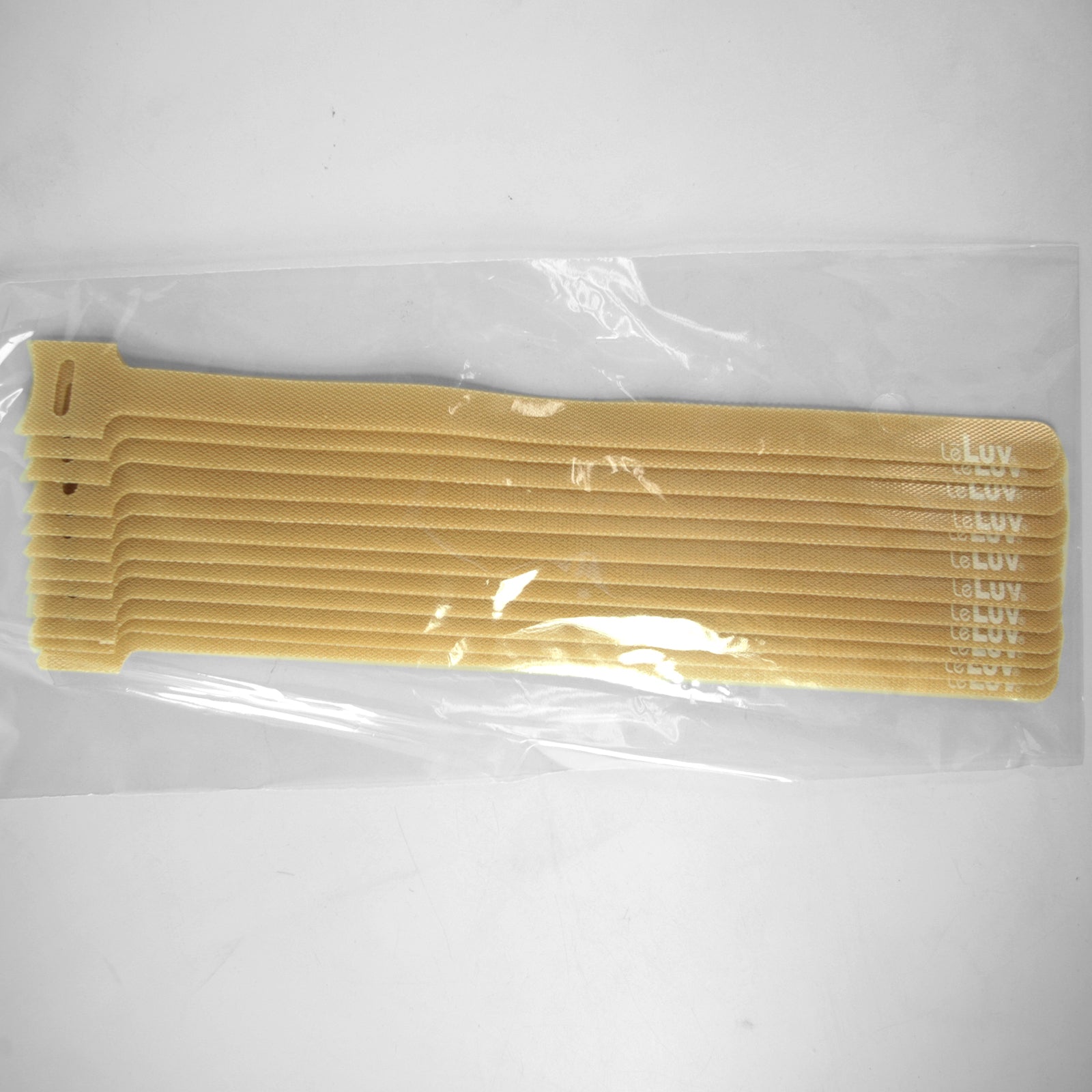 Cock Strap 12 Pack Constriction Safe, Light, Soft Polyester Hook and Loop