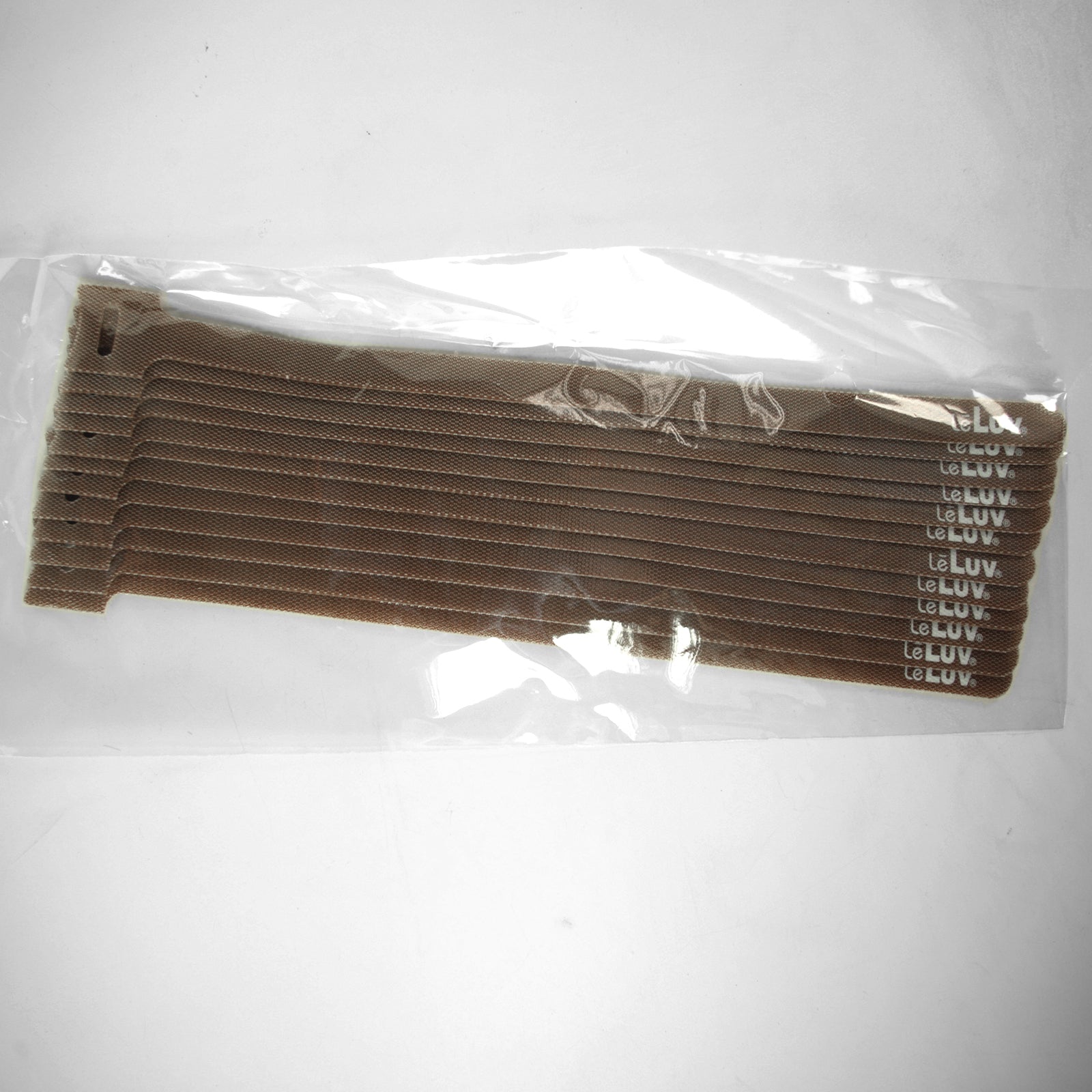 Cock Strap 12 Pack Constriction Safe, Light, Soft Polyester Hook and Loop