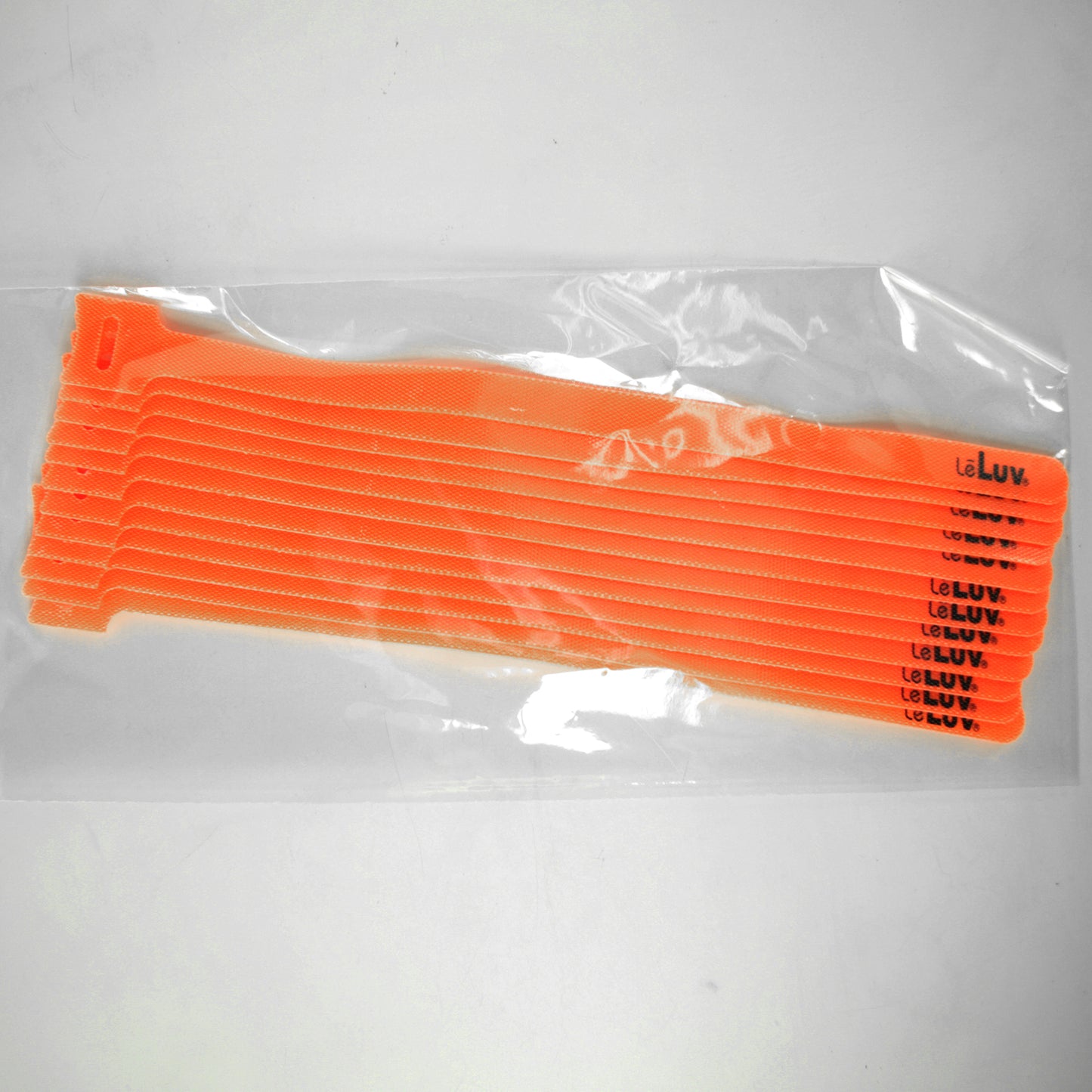 Cock Strap 12 Pack Constriction Safe, Light, Soft Polyester Hook and Loop