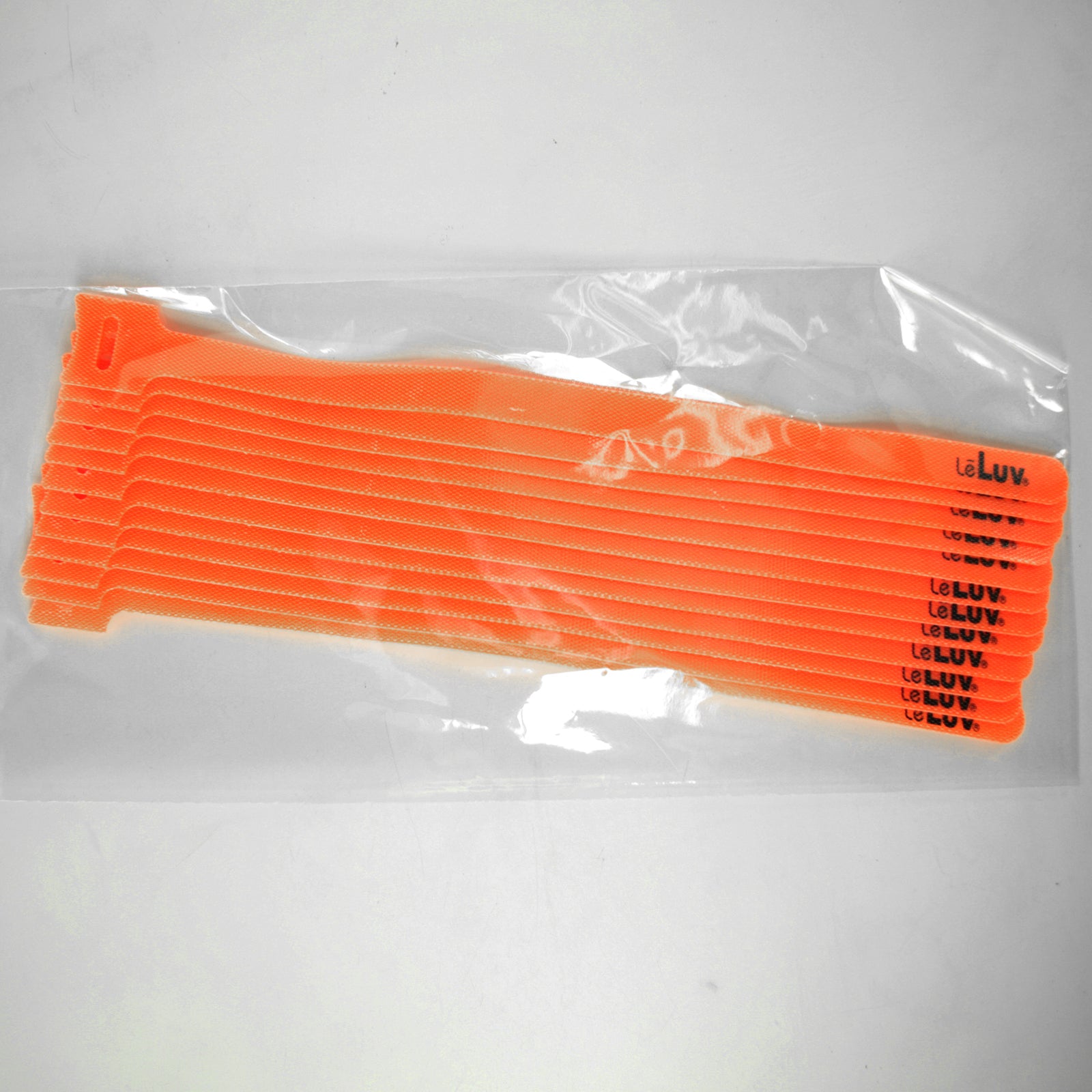 Cock Strap 12 Pack Constriction Safe, Light, Soft Polyester Hook and Loop