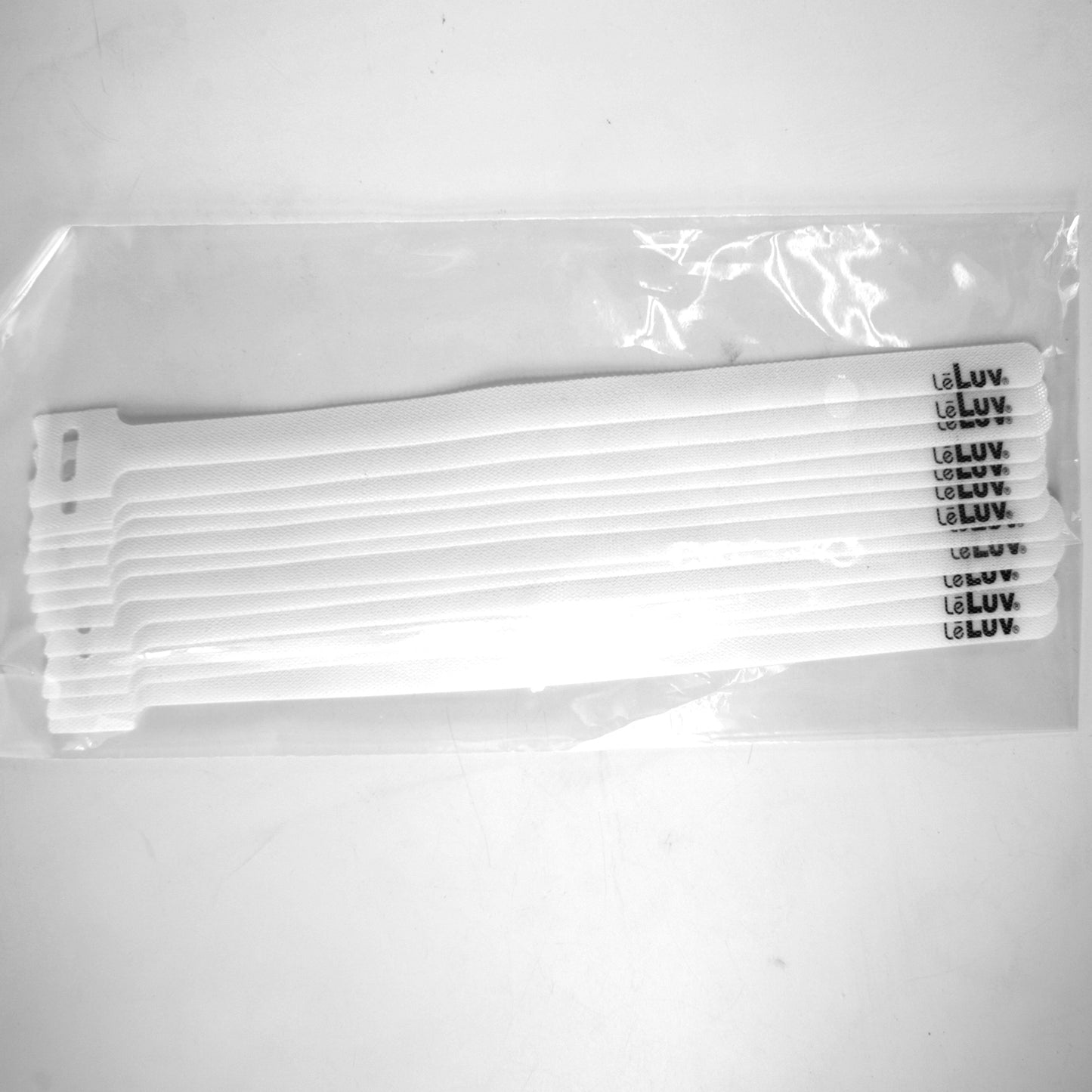 Cock Strap 12 Pack Constriction Safe, Light, Soft Polyester Hook and Loop