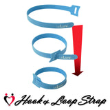 Cock Strap 12 Pack Constriction Safe, Light, Soft Polyester Hook and Loop